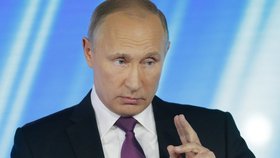 Ruský prezident Vladimir Putin na diskusním fóru v Soči