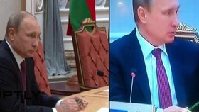 Ruský prezident Vladimir Putin měl během mírových jednáních v roce 2015 zlostí zlomit tužku.