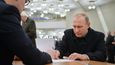 Ruský prezident Vladimir Putin u voleb do Státní dumy (18.9.2016)