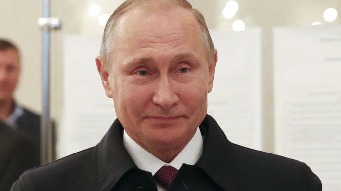 Ruský prezident Vladimir Putin u voleb do Státní dumy (18.9.2016)