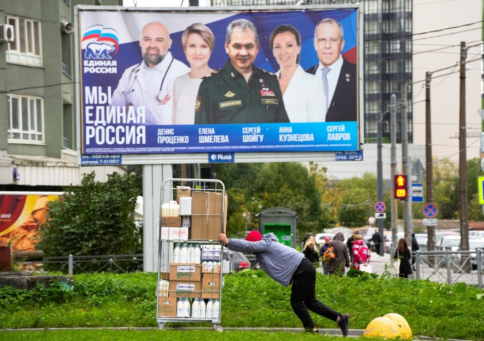 Rusko před volbami 2021.