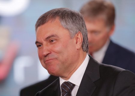 Předseda ruské dolní komory Vjačeslav Volodin