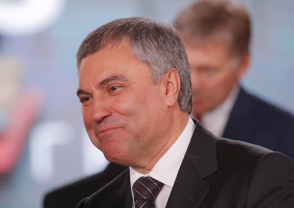 Předseda ruské dolní komory Vjačeslav Volodin