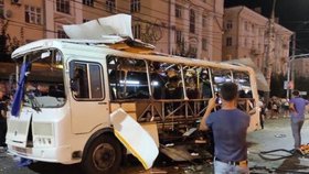 Exploze autobusu ve Voroněži si vyžádala dva mrtvé a dvě desítky zraněných