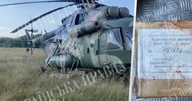 Pilot z Ruska se odletěl vzdát na Ukrajinu: Vzal s sebou vrtulník!