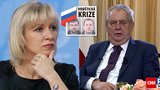 Zeman slovy o Vrběticích potěšil Rusy: Češi couvají, nemají skutečné důkazy