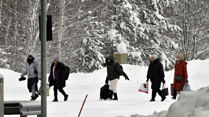 Ruská zima - ilustrační snímek