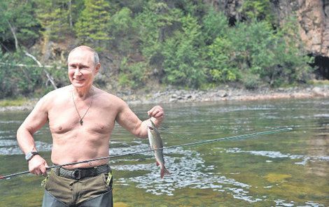Vysportovaný prezident Putin jde příkladem.