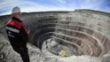 Diamantový důl společnosti Alrosa v Jakutsku