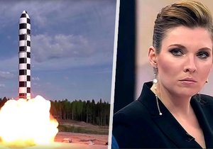 Ruská propagandistka o útoku jadernými zbraněmi: Měli jsme zaútočit během pohřbu Alžběty II.!