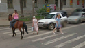 Auto, které fotí ulice pro aplikaci Google streetview bylo v Rusku svědkem zajímavých scén.