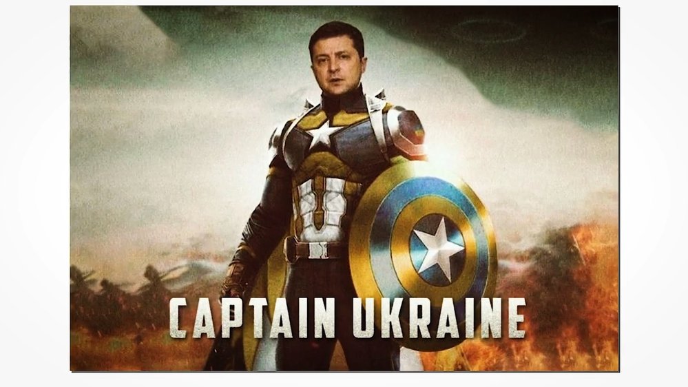 Na Ukrajině mají prezidenta Kapitána Ukrajinu.