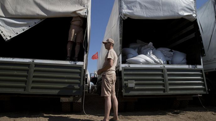 Ruský konvoj může vstoupit na Ukrajinu