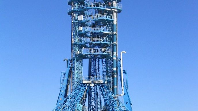 Ruský kosmodrom Pleseck