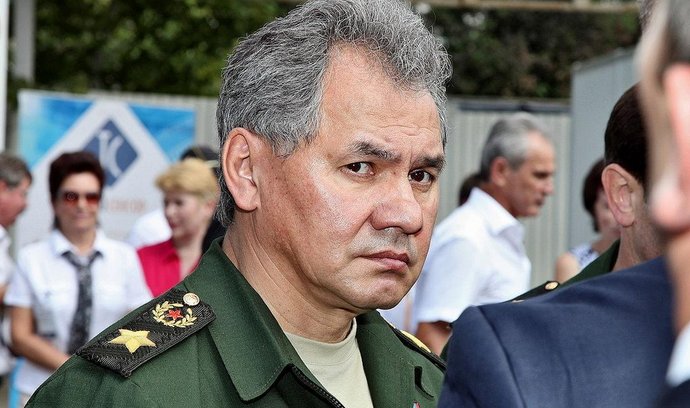 ruský ministr obrany Sergej Šojgu