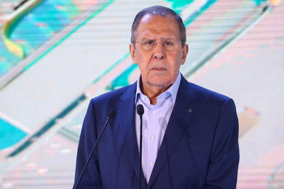 Ruský ministr zahraničí Sergej Lavrov.