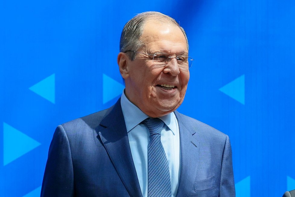 Ruský ministr zahraničí Sergej Lavrov.