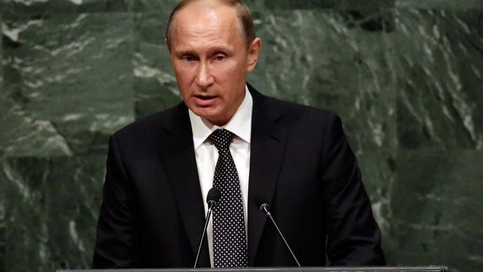 Ruský prezident Vladimir Putin v OSN