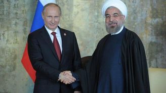 Rúhání si v Moskvě notoval s Putinem. Jednali o Sýrii a hospodářské spolupráci