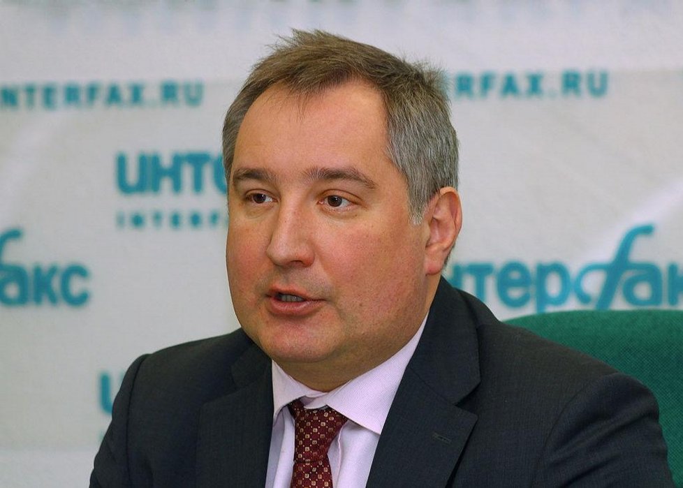 Ruský vicepremiér pro zbrojní průmysl Dmitrij Rogozin