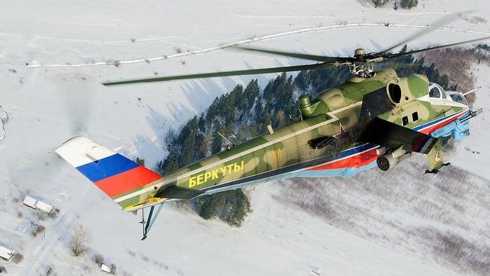 Ruský vrtulník Mil Mi-24