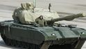 Rusové chystají vojenskou přehlídku, tank T-14 Armata