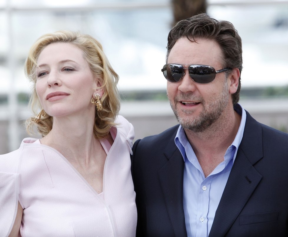 Russell Crowe a Cate Blanchett