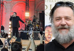 Russell Crowe láká fanoušky do Varů na koncert