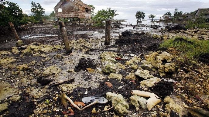 Růst hladiny moří znásobuje účinky bouří na Šalamounových ostrovech