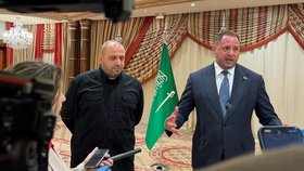 Jednání o míru v Saúdské Arábii: Šéf prezidentské kanceláře Andrij Jermak a ministr obrany Rustem Umerov (11.3.2025)