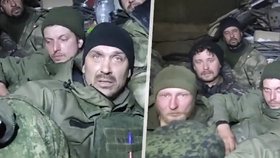 Ruští vojáci nahráli stížnost na video.