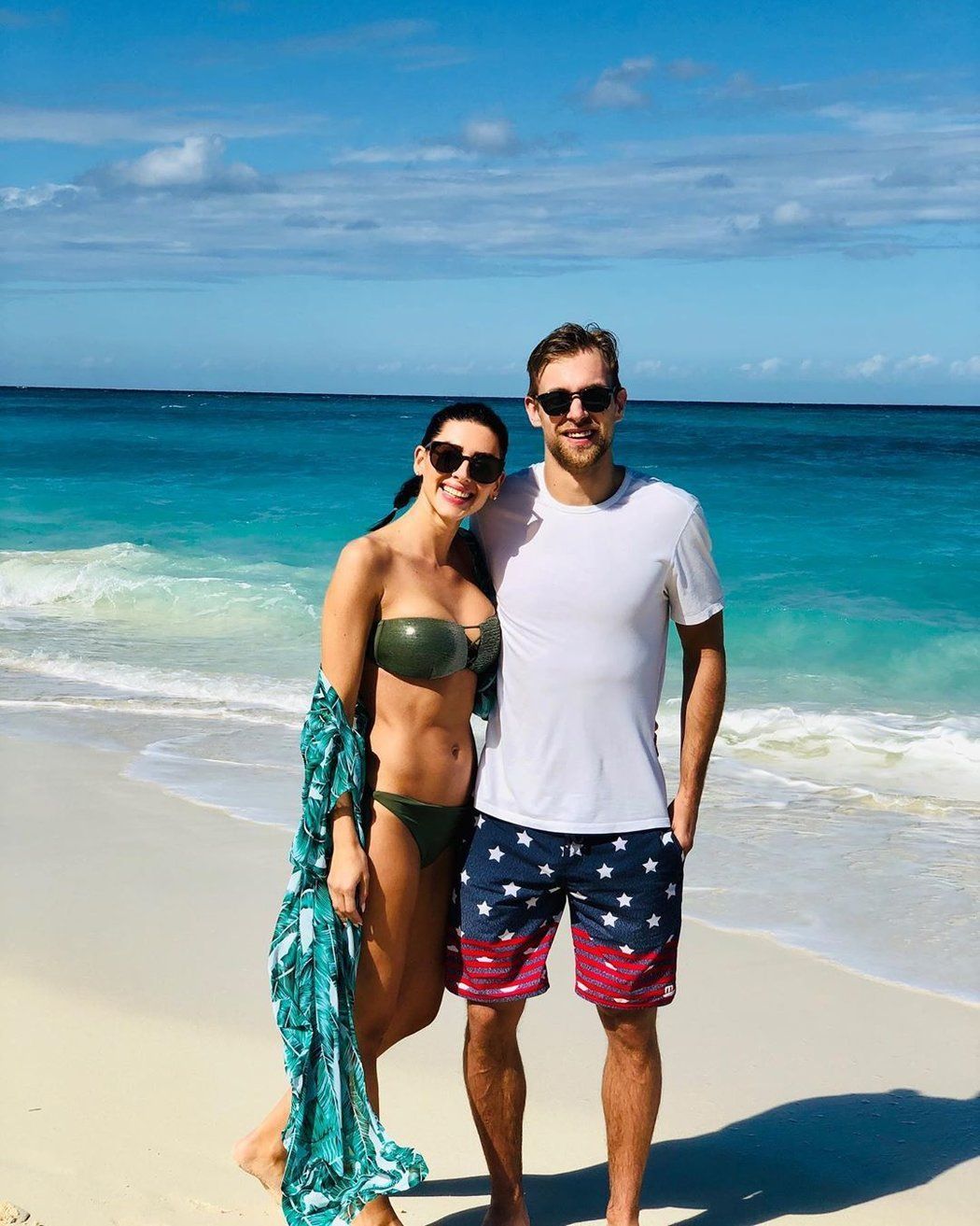 Jan Rutta tráví dovolenou na Bahamách