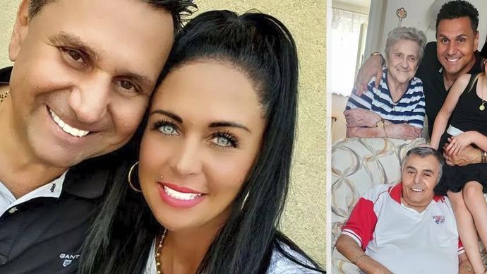 Vladimír Růžička oslavil 61. narozeniny ve společnosti své ženy Marie, dcerky Lejly a rodičů.