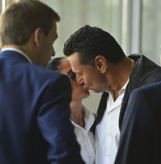 Růžička s Marií všem ukázali, jak moc se mají rádi. Růžička s Marií všem ukázali, jak moc se mají rádi.