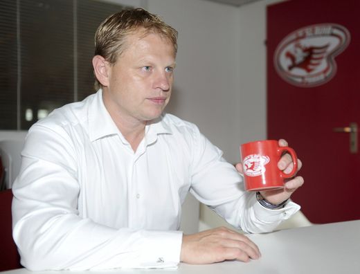 Majitel hokejové Slavie Vladimír Pitter. Majitel hokejové Slavie Vladimír Pitter.