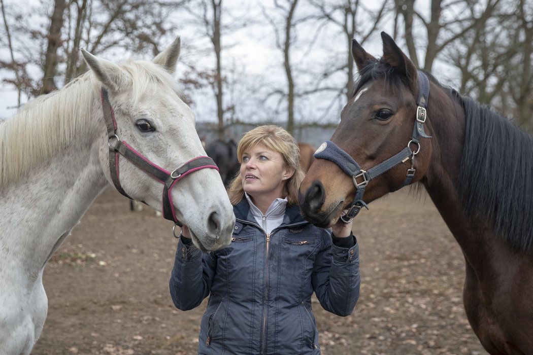 Trenérka a bývalá žokejka Martina Růžičková