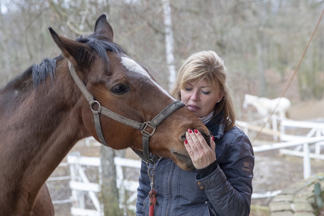 Trenérka a bývalá žokejka Martina Růžičková