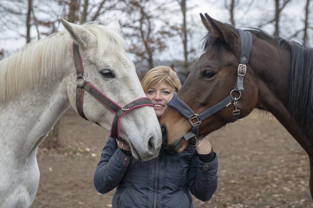 Trenérka a bývalá žokejka Martina Růžičková