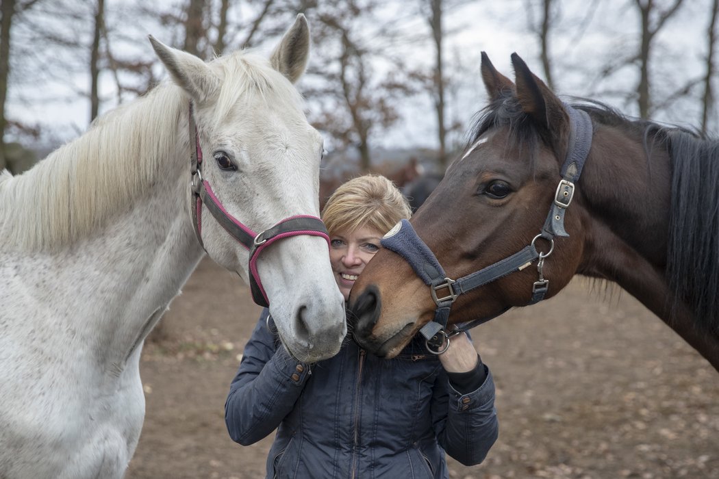 Trenérka a bývalá žokejka Martina Růžičková