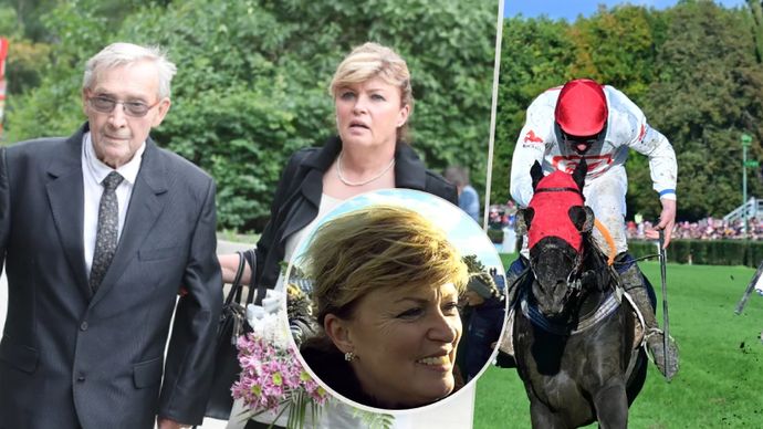Trenérka Martina Růžičková po Velké pardubické poslala poděkování do nebe svému zesnulému muži.