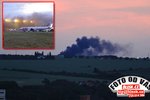 Drama na letišti: V Ruzyni hořelo v sobotu večer letadlo