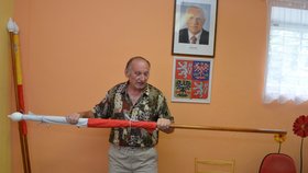 Místostarosta Hlásnice František Čapka Blesku předvedl, jak se bránil útoku Martina Zlámala