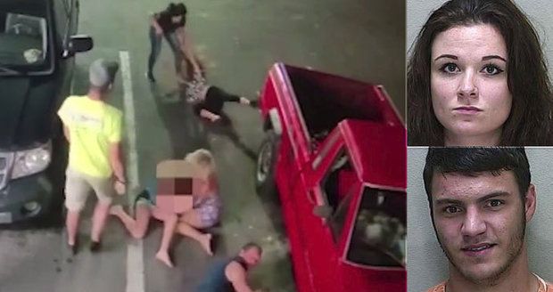 Drsná rvačka na benzince: Rozzuřená Julie (18) zmlátila tři ženy! Mezi nimi i dítě (11)