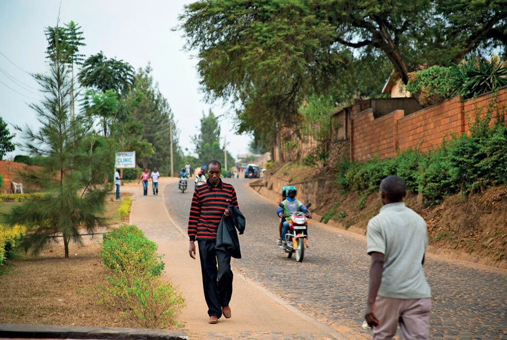 Kigali je na první pohled nejčistší africká metropole.