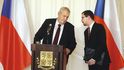 Jiří Ovčáček je ředitelem tiskového odboru Kanceláře prezidenta republiky a&nbsp;mluvčím Miloše Zemana.