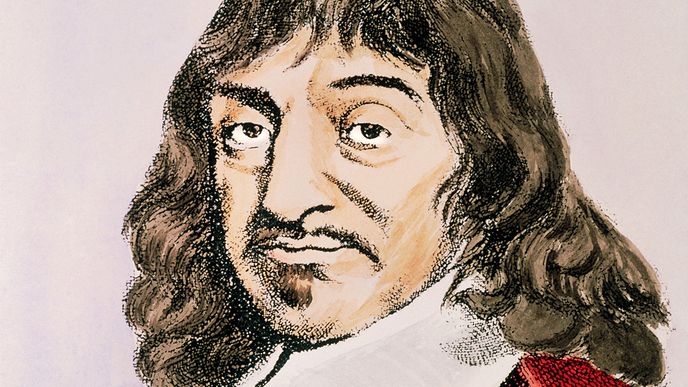 Myslím, tedy jsem...  — Bílý rasista René Descartes.