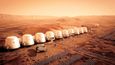 Základna na Marsu podle společnosti Mars One. V těchto obytných modulech by kolonisté měli prožít celý svůj život.