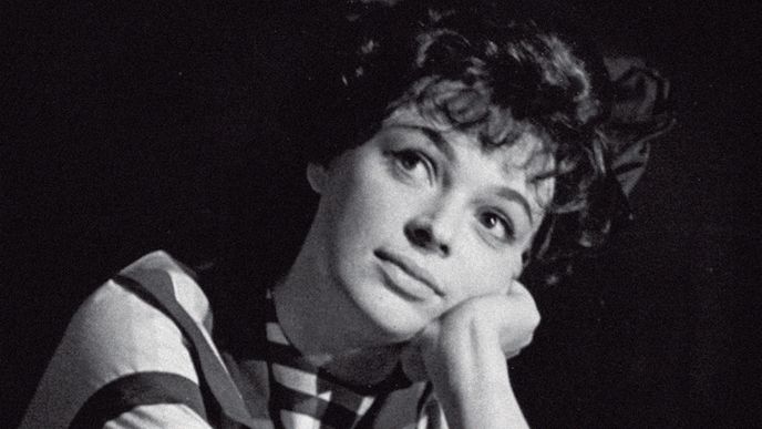 Jako Emilie Webbová v americké klasice Thorntona Wildera Naše městečko, Divadlo Josefa Kajetána Tyla Plzeň, říjen 1964