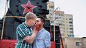 Bělorusko, minsk, 2013: gay aktivisté pohledem fotografa davida Těšínského