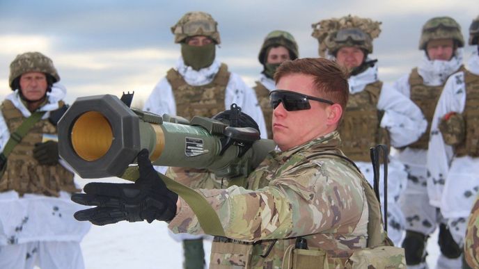 Americká armáda trénuje ukrajinské vojáky